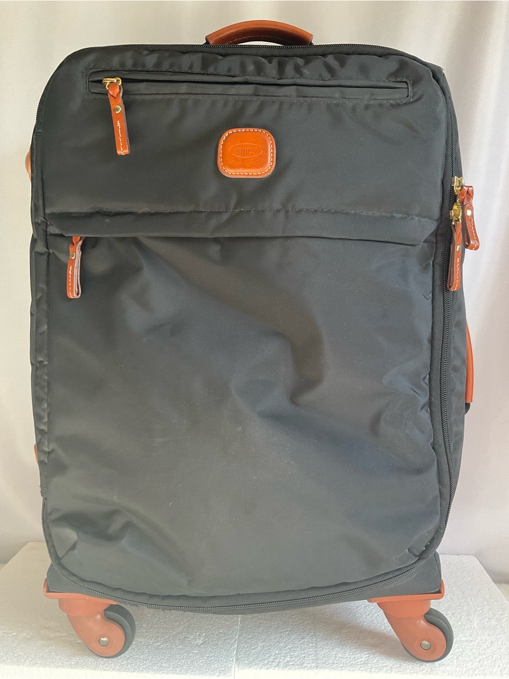 Bric’s Milano Black Nylon Rolling Carry-On /- Italian Designer Luggage